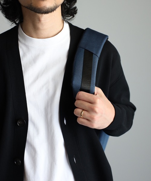 GUSCIO UOMO（グッシオ ウォーモ）の「【グッシオ ウォーモ】リュックサック バッグパック 撥水ナイロン オンオフ兼用（バックパック/リュック・メンズ・ブラック/グレー/ネイビー・FREE）」の16枚目の写真