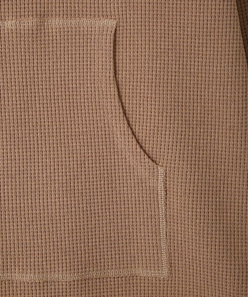 BALLAST ARK（バラストアーク）の「BALLAST ARK / バラストアーク：MEXICAN THERMAL PULLOVER：BA03-T003[AST]（Tシャツ/カットソー・メンズ・ホワイト/ブラウン・M/L）」の19枚目の写真