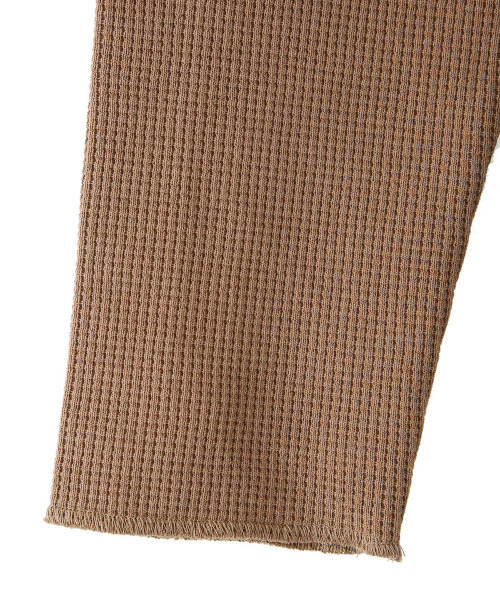 BALLAST ARK（バラストアーク）の「BALLAST ARK / バラストアーク：MEXICAN THERMAL PULLOVER：BA03-T003[AST]（Tシャツ/カットソー・メンズ・ホワイト/ブラウン・M/L）」の21枚目の写真