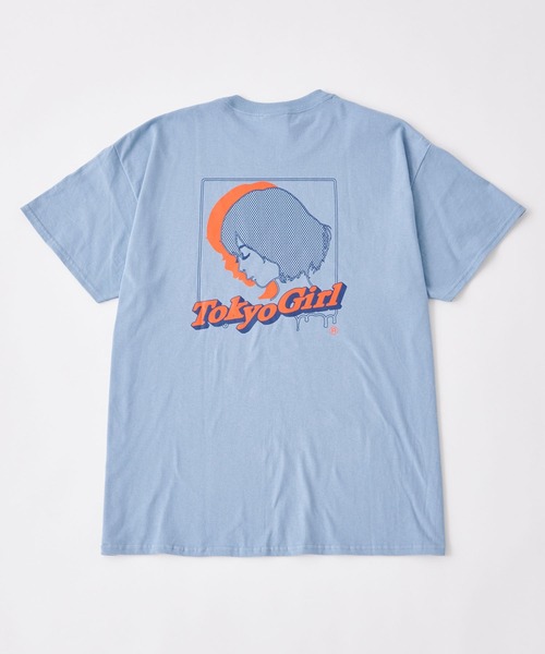 TOKYOGIRL（トーキョーガール）の「《WEB限定》東京ガール ハーフトーンTEE（Tシャツ/カットソー・メンズ・ホワイト/ライトグレー/ブラック/ネイビー/サックスブルー/グリーン・FREE）」の20枚目の写真