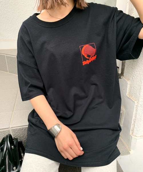 TOKYOGIRL（トーキョーガール）の「《WEB限定》東京ガール ハーフトーンTEE（Tシャツ/カットソー・メンズ・ホワイト/ライトグレー/ブラック/ネイビー/サックスブルー/グリーン・FREE）」の22枚目の写真