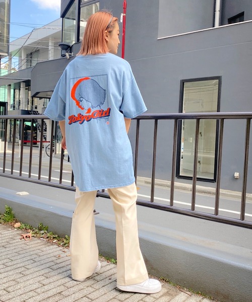 TOKYOGIRL（トーキョーガール）の「《WEB限定》東京ガール ハーフトーンTEE（Tシャツ/カットソー・メンズ・ホワイト/ライトグレー/ブラック/ネイビー/サックスブルー/グリーン・FREE）」の16枚目の写真