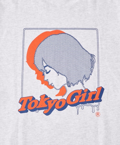 TOKYOGIRL（トーキョーガール）の「《WEB限定》東京ガール ハーフトーンTEE（Tシャツ/カットソー・メンズ・ホワイト/ライトグレー/ブラック/ネイビー/サックスブルー/グリーン・FREE）」の17枚目の写真