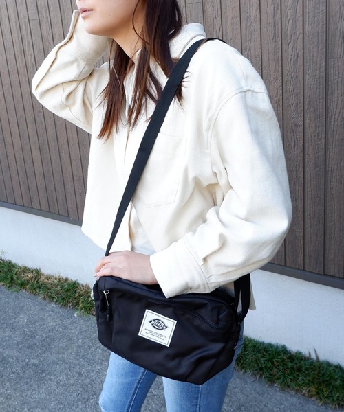 Dickies（ディッキーズ）の「Dickies 1680D MINI SHOULDER（ショルダーバッグ・レディース・ブラック・FREE）」の6枚目の写真