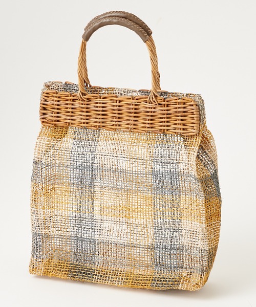 ふりふ（フリフ）の「アラログアバカトート（トートバッグ・レディース・ブラック/イエロー・FREE）」の2枚目の写真