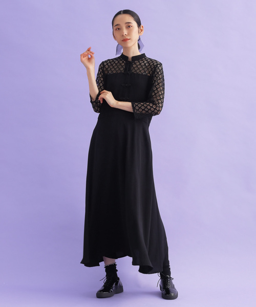 ブランド古着 7分袖ワンピース ワンピース Merlot Plus メルロープリュス のファッション通販 Zozoused