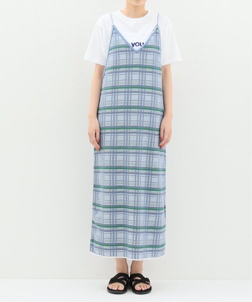 slobe iena ドットキャミワンピ　ビスチェ slobe iena ドットキャミワンピ ビスチェ - メルカリ