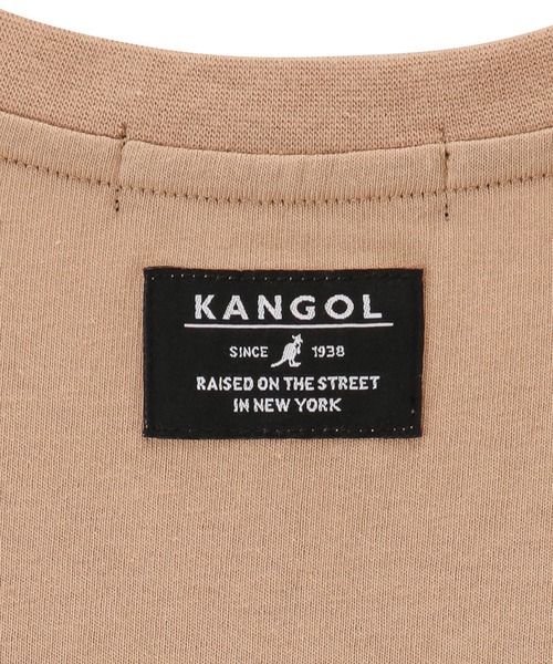 KANGOL(カンゴール)の「KANGOL カンゴール フロントスリット入り ノースリーブ ワンピース(ワンピース・キッズ・ベージュ/ブラック・140cm/150cm/160cm/130cm)」の6枚目の写真