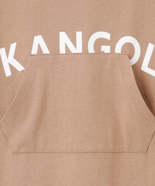KANGOL(カンゴール)の「KANGOL カンゴール フロントスリット入り ノースリーブ ワンピース(ワンピース・キッズ・ベージュ/ブラック・140cm/150cm/160cm/130cm)」の7枚目の写真