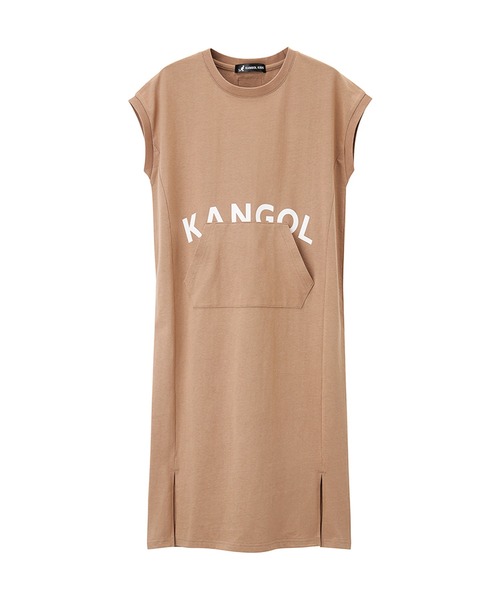 KANGOL(カンゴール)の「KANGOL カンゴール フロントスリット入り ノースリーブ ワンピース(ワンピース・キッズ・ベージュ/ブラック・140cm/150cm/160cm/130cm)」の20枚目の写真