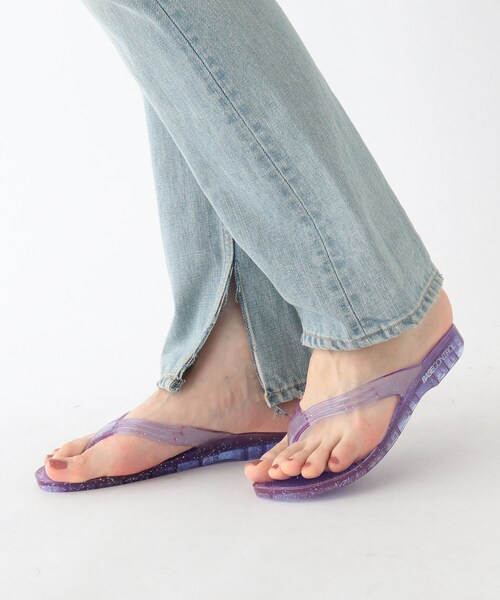 BASECONTROL（ベースコントロール）の「◆GYOSAN/ギョサン トングサンダル（サンダル・レディース・ブラック/カーキ/ライトパープル/グレー系その他2/グリーン系その他2/イエロー系/ピンク系5・99）」の12枚目の写真