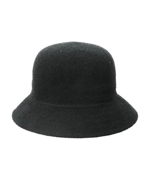 GYDA（ジェイダ）の「パイルバケットHAT（ハット・レディース・ブラック/オフホワイト・FREE）」の8枚目の写真