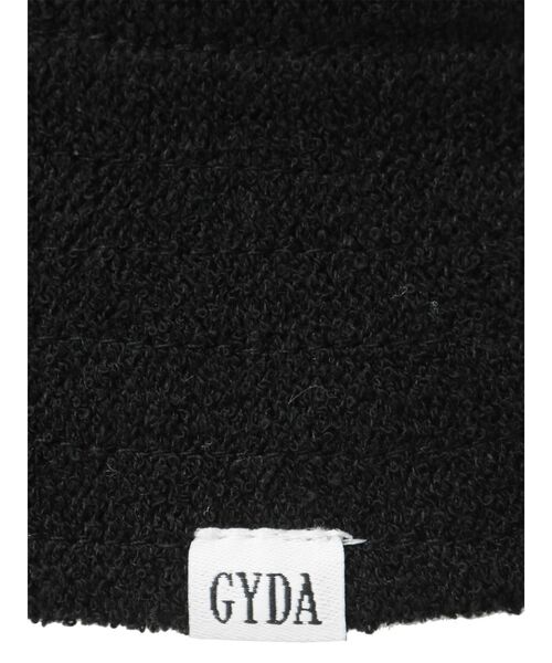 GYDA（ジェイダ）の「パイルバケットHAT（ハット・レディース・ブラック/オフホワイト・FREE）」の5枚目の写真