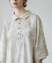 ACCL | パイピング リラックスロングシャツ(シャツ/ブラウス)