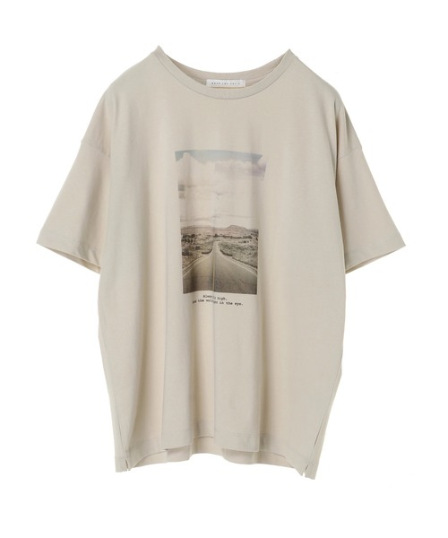 AMERICAN HOLIC(アメリカンホリック)の「背景フォトカットプルオーバー *(Tシャツ/カットソー・レディース・アイボリー/オフホワイト・FREE)」の14枚目の写真