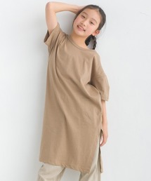 OMNES（オムネス）の「キッズ  綿麻カット ワンピース（ワンピース）」