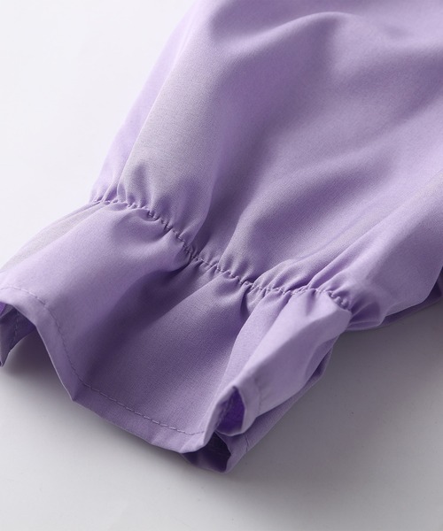 MAISON DE THERESE（メゾン ド テレーズ）の「Vネックシャツ（シャツ/ブラウス・レディース・ホワイト/パープル・M/S）」の20枚目の写真