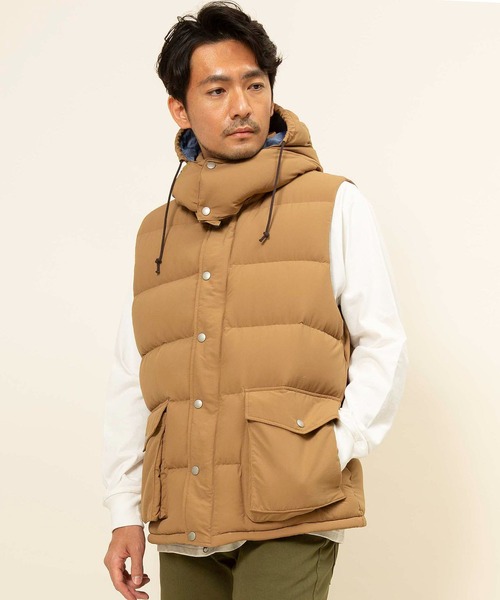 Johnbull（ジョンブル）の「ダウンベスト（ダウンベスト・メンズ・ブラック/オリーブ/ブルーグレー/マスタード/ダークカーキ・SMALL/MEDIUM/LARGE）」の4枚目の写真