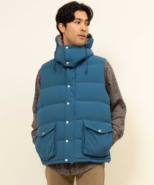 Johnbull（ジョンブル）の「ダウンベスト（ダウンベスト・メンズ・ブラック/オリーブ/ブルーグレー/マスタード/ダークカーキ・SMALL/MEDIUM/LARGE）」の3枚目の写真