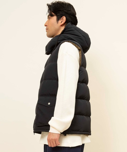 Johnbull（ジョンブル）の「ダウンベスト（ダウンベスト・メンズ・ブラック/オリーブ/ブルーグレー/マスタード/ダークカーキ・SMALL/MEDIUM/LARGE）」の7枚目の写真