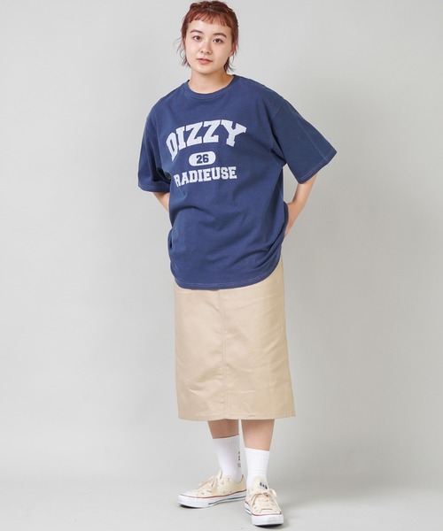 SPINNS（スピンズ）の「ベルト付 ツイルロングスカート（スカート・レディース・ブラック/グリーン/ベージュ/アイボリー・ONESIZE）」の16枚目の写真