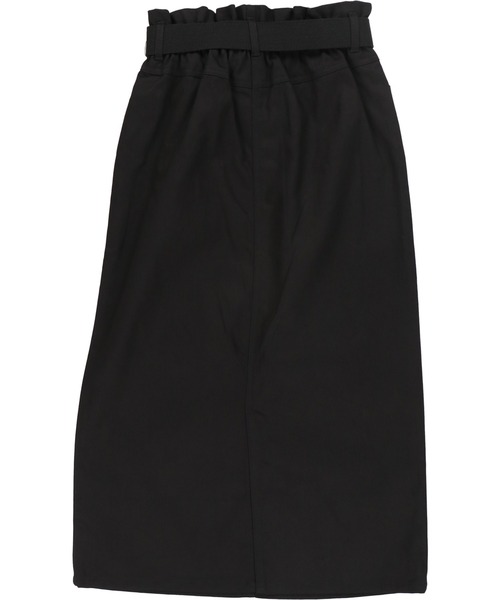 SPINNS（スピンズ）の「ベルト付 ツイルロングスカート（スカート・レディース・ブラック/グリーン/ベージュ/アイボリー・ONESIZE）」の22枚目の写真