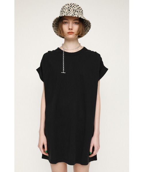 SLY(スライ)の「GATHER PUFF MINI OP ギャザー パフ ミニ ワンピース(ワンピース・レディース・ホワイト/グレー/ブラック・FREE)」の17枚目の写真