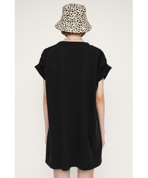 SLY(スライ)の「GATHER PUFF MINI OP ギャザー パフ ミニ ワンピース(ワンピース・レディース・ホワイト/グレー/ブラック・FREE)」の14枚目の写真