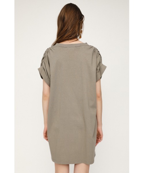 SLY(スライ)の「GATHER PUFF MINI OP ギャザー パフ ミニ ワンピース(ワンピース・レディース・ホワイト/グレー/ブラック・FREE)」の18枚目の写真