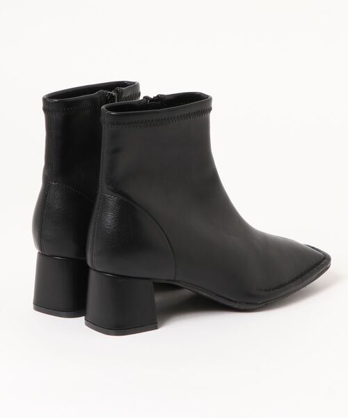 EVOL（イーボル）の「【EVOL】  ステッチブーツ IR9680（ブーツ・レディース・アイボリー/ブラウン/ブラック/ベージュ・22.5cm/23.5cm/24.5cm/23.0cm/24.0cm/25.0cm）」の5枚目の写真