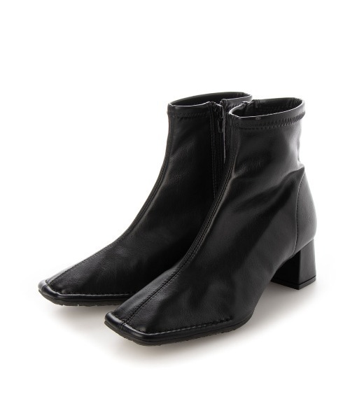 EVOL（イーボル）の「【EVOL】  ステッチブーツ IR9680（ブーツ・レディース・アイボリー/ブラウン/ブラック/ベージュ・22.5cm/23.5cm/24.5cm/23.0cm/24.0cm/25.0cm）」の3枚目の写真