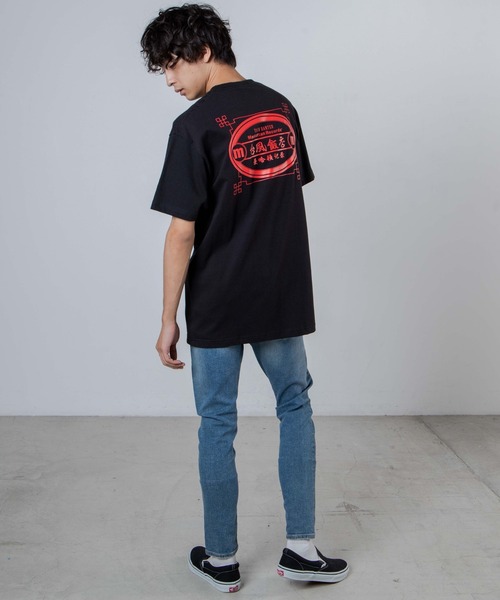 Manhattan Records（マンハッタン レコーズ）の「∴WEGO/Manhattan Records × 台風飯店コラボTシャツ（Tシャツ/カットソー・メンズ・ホワイト/ブラック・MEDIUM/LARGE/X-LARGE/XX-LARGE）」の9枚目の写真