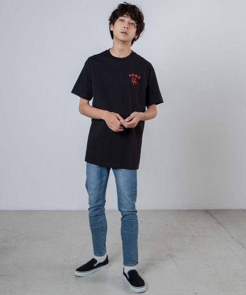 Manhattan Records（マンハッタン レコーズ）の「∴WEGO/Manhattan Records × 台風飯店コラボTシャツ（Tシャツ/カットソー・メンズ・ホワイト/ブラック・MEDIUM/LARGE/X-LARGE/XX-LARGE）」の15枚目の写真