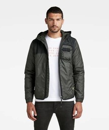 G-STAR | DENIM MIX PADDED JACKET/ナイロン/中綿(ナイロンジャケット)