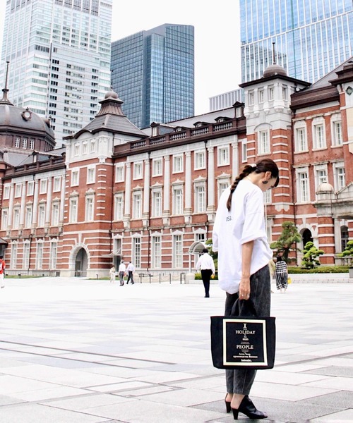 intoxic.（イントキシック）の「【intoxic.】レコードボックストート（トートバッグ・レディース・グリーン/ブラック・FREE）」の21枚目の写真