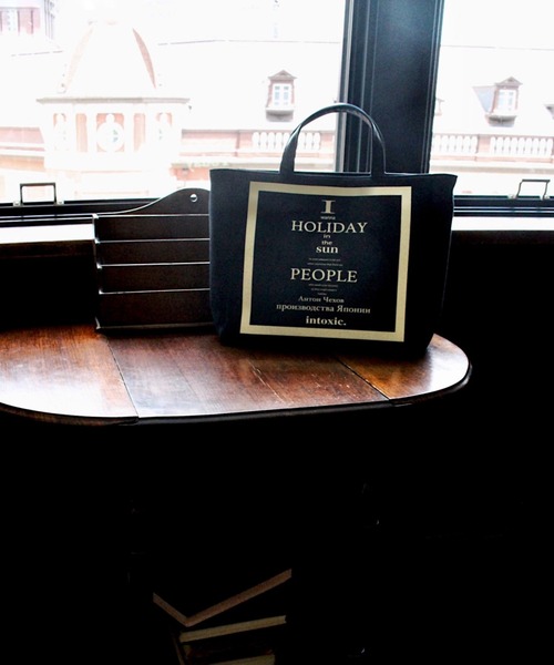 intoxic.（イントキシック）の「【intoxic.】レコードボックストート（トートバッグ・レディース・グリーン/ブラック・FREE）」の18枚目の写真