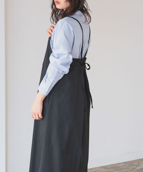 B:MING by BEAMS(ビーミングバイビームス)の「B:MING by BEAMS / バックリボン ジャンパースカート 21AW(ジャンパースカート・レディース・ブラック/その他2/その他1・MEDIUM/SMALL)」の5枚目の写真