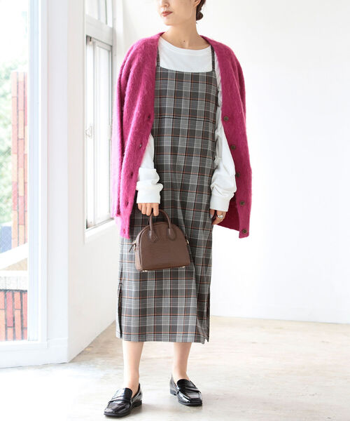 B:MING by BEAMS(ビーミングバイビームス)の「B:MING by BEAMS / バックリボン ジャンパースカート 21AW(ジャンパースカート・レディース・ブラック/その他2/その他1・MEDIUM/SMALL)」の8枚目の写真