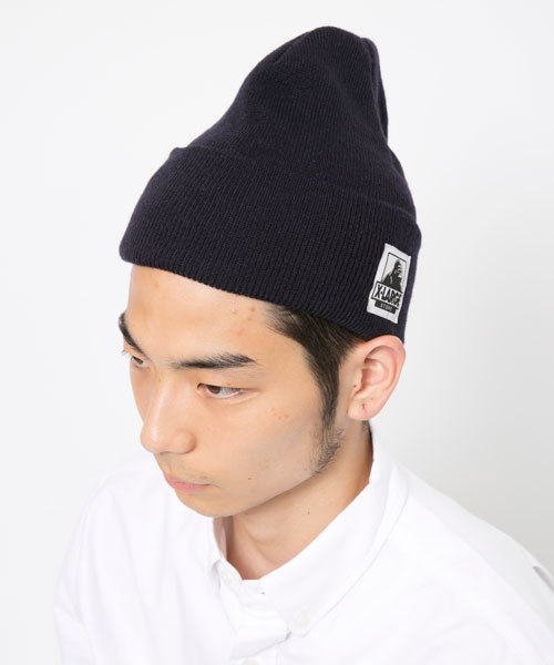XLARGE（エクストララージ）の「OG PATCHED BEANIE（ニットキャップ/ビーニー・メンズ・ブラック/グリーン/ネイビー・ONE SIZE）」の4枚目の写真