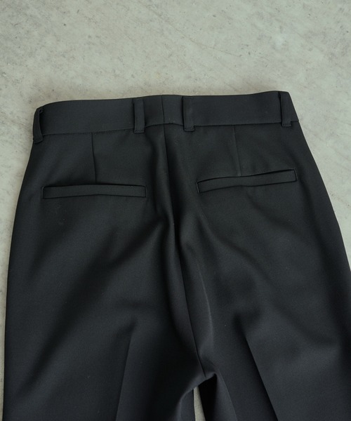 Lui's（ルイス）の「【オリジナルファブリック4×4セットアップシリーズ】 フレアパンツ（スラックス・メンズ・ブロンズ/ブラック・MEDIUM/SMALL）」の8枚目の写真
