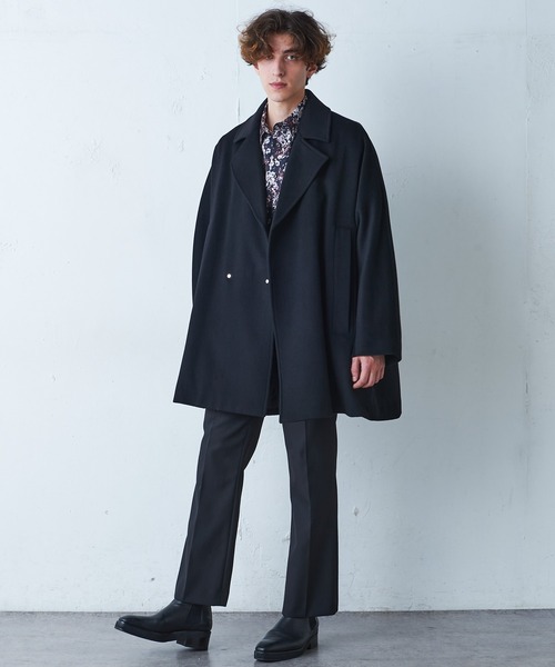 Lui's（ルイス）の「【オリジナルファブリック4×4セットアップシリーズ】 フレアパンツ（スラックス・メンズ・ブロンズ/ブラック・MEDIUM/SMALL）」の16枚目の写真