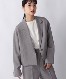 LOWRYS FARM | ラナテック多機能ショートジャケット　949109(テーラードジャケット)