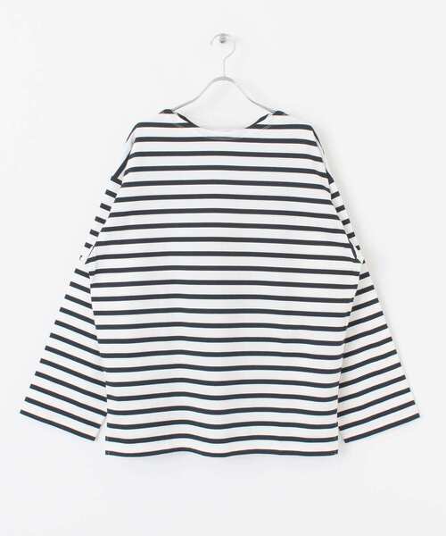 URBAN RESEARCH（アーバンリサーチ）の「ボートネックボーダーロングスリーブ（Tシャツ/カットソー・メンズ・グリーン系その他/ブルー系その他/パープル系その他/レッド系その他・MEDIUM/LARGE）」の10枚目の写真