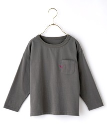 &yam | 恐竜刺繍ポケットロンT【親子お揃い/リンクコーデ】(Tシャツ/カットソー)