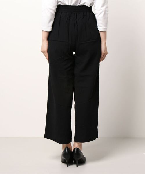 RETRO GIRL（レトロガール）の「リネンライクストレートパンツ（その他パンツ・レディース・ブラウン/アイボリー/ブラック・FREE）」の9枚目の写真