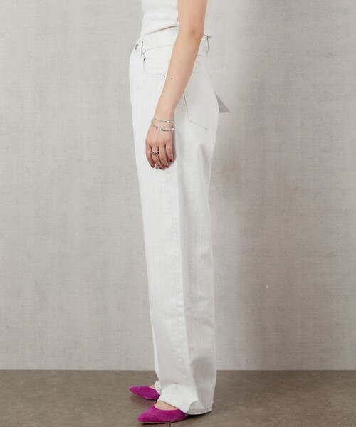 FREAK'S STORE（フリークスストア）の「【WEB限定】ハイウエストデニム（デニムパンツ・レディース・ブラック/チャコール/ナチュラル/ブルー/ネイビー・24/26/27/25）」の8枚目の写真