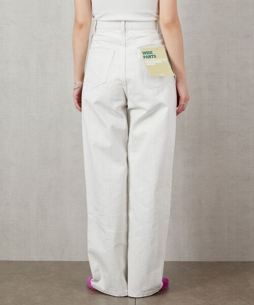 FREAK'S STORE（フリークスストア）の「【WEB限定】ハイウエストデニム（デニムパンツ・レディース・ブラック/チャコール/ナチュラル/ブルー/ネイビー・24/26/27/25）」の7枚目の写真