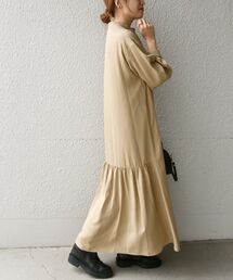 SHIPS any | SHIPS any:〈ウォッシャブル〉バックフレアワンピース◇(シャツワンピース)