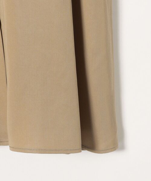 SHIPS any（シップス エニィ）の「SHIPS any:〈ウォッシャブル〉バックフレア シャツ ワンピース（シャツワンピース・レディース・ブラック/ベージュ・ONE SIZE）」の6枚目の写真