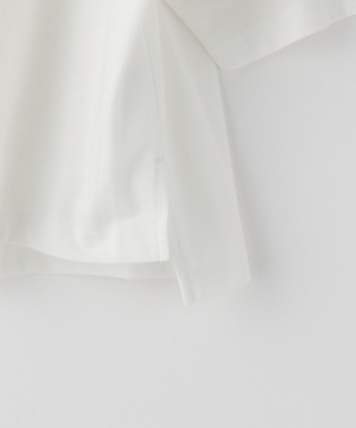GLOBAL WORK（グローバルワーク）の「【キッズ】DRY／BIGフリルカラーT7分袖/217178（Tシャツ/カットソー・キッズ・ホワイト/ブラック・110cm/100cm/120cm/130cm/140cm/150cm/160cm）」の13枚目の写真